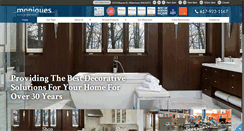 Desktop Screenshot of moniquesbathshowroom.com
